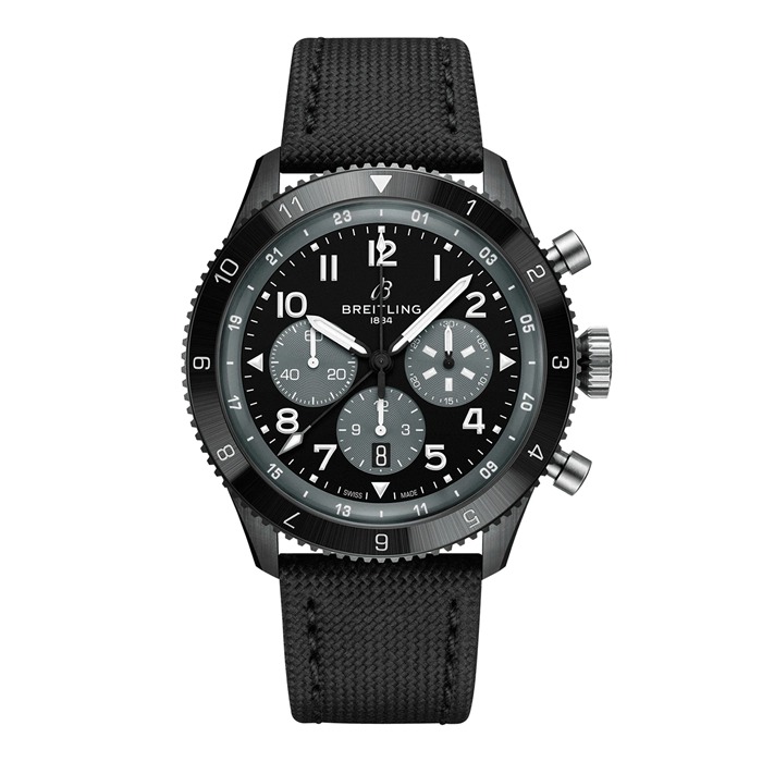 Breitling Super AVI B04 Chronograph GMT Mosquito Night Fighter 46mm Montre Homme Noir SB04451A1B1X1