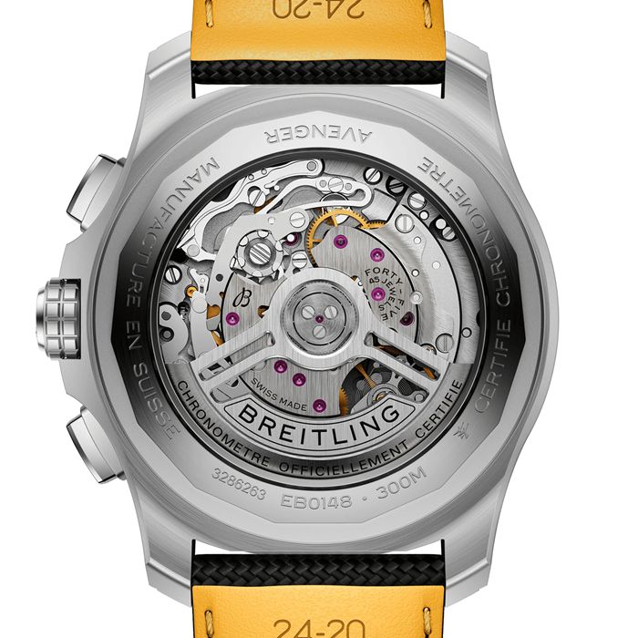 Breitling Super Avenger B01 Chronograph 46 Montre Homme EB0148101B1X1 – Image 4