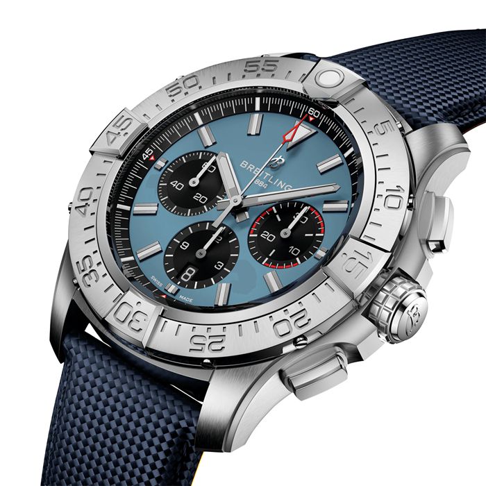 Breitling Super Avenger B01 Chronograph 46mm Mens Watch Blue EB0148101C1X1 – Image 2