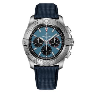 Breitling Super Avenger B01 Chronograph 46mm Mens Watch Blue EB0148101C1X1
