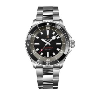 Breitling Superocean 42mm UK Edition Montre Hommes Gris Acier Inoxydable A173757A1B1A1