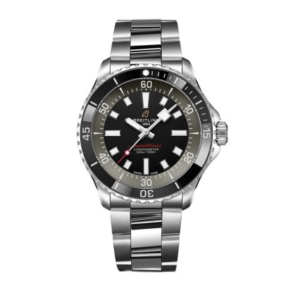 Breitling Superocean 42mm UK Edition Montre Hommes Gris Acier Inoxydable A173757A1B1A1