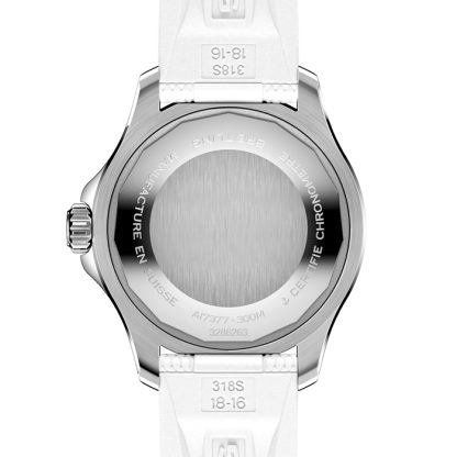 Breitling Superocean Automatic 36 Montre à bracelet caoutchouc en acier inoxydable A17377211A1S1 – Image 2
