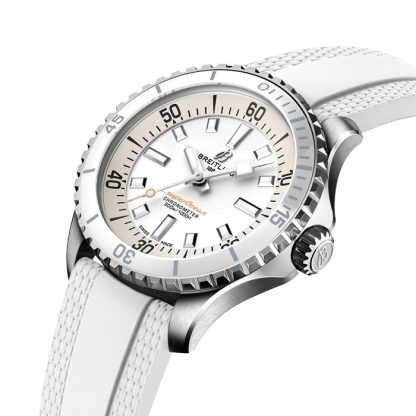 Breitling Superocean Automatic 36 Montre à bracelet caoutchouc en acier inoxydable A17377211A1S1 – Image 3