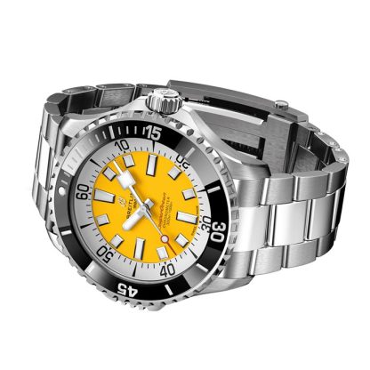 Breitling Superocean Automatic Code Yellow UK Edition 46mm Montre Homme Jaune A173781A1I1A1 – Image 4