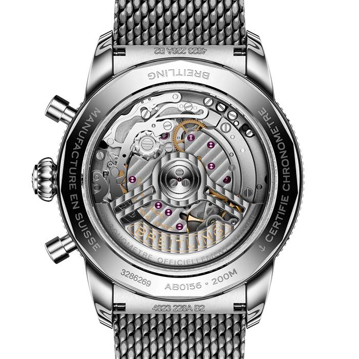 Breitling Superocean Heritage B01 Chronograph 42mm Montre Homme Bleu AB0156161C1A1 – Image 2