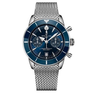 Breitling Superocean Heritage B01 Chronograph 42mm Montre Homme Bleu AB0156161C1A1