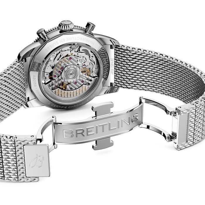 Breitling Superocean Heritage B01 Chronograph 42mm Montre Homme Bleu AB0156161C1A1 – Image 5