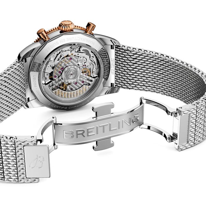 Breitling Superocean Heritage B01 Chronograph 42mm Montre Homme Noir UB0156H11B1A1 – Image 5