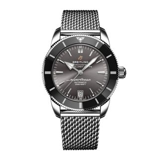 Breitling Superocean Heritage B20 Automatic 42mm UK Edition Montre Homme Gris Acier Inoxydable AB20102B1B1A1