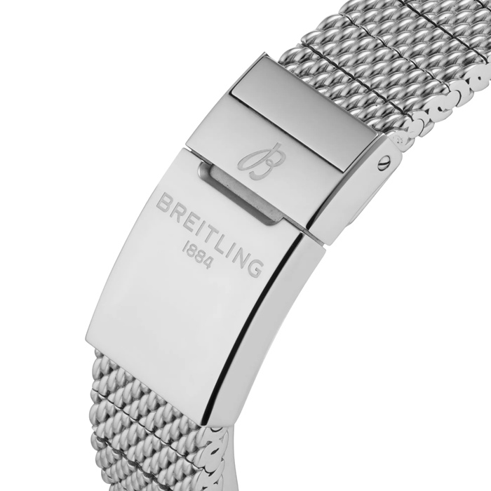 Breitling Superocean Heritage B20 Automatic 42mm UK Edition Montre Homme Gris Acier Inoxydable AB20102B1B1A1 – Image 5