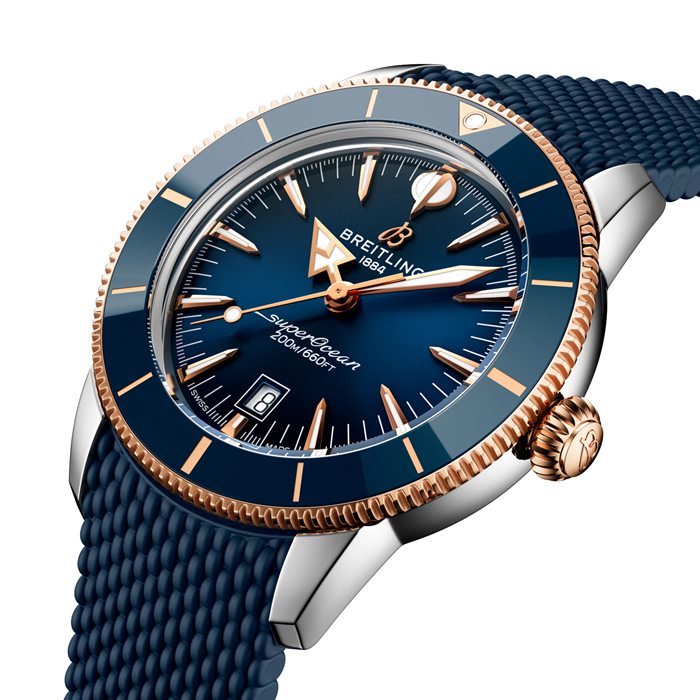 Breitling Superocean Heritage B31 Automatic 44mm Montre Homme Caoutchouc Bleu UB3112161C1S1 – Image 3
