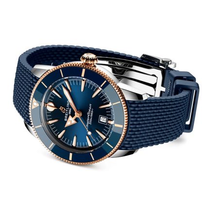 Breitling Superocean Heritage B31 Automatic 44mm Montre Homme Caoutchouc Bleu UB3112161C1S1 – Image 4