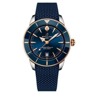 Breitling Superocean Heritage B31 Automatic 44mm Montre Homme Caoutchouc Bleu UB3112161C1S1