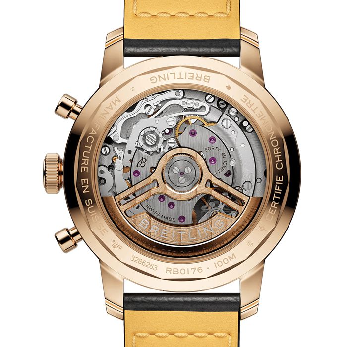 Breitling Top Time B01 41mm Montre Homme Marron RB01761A1Q1X1 – Image 4