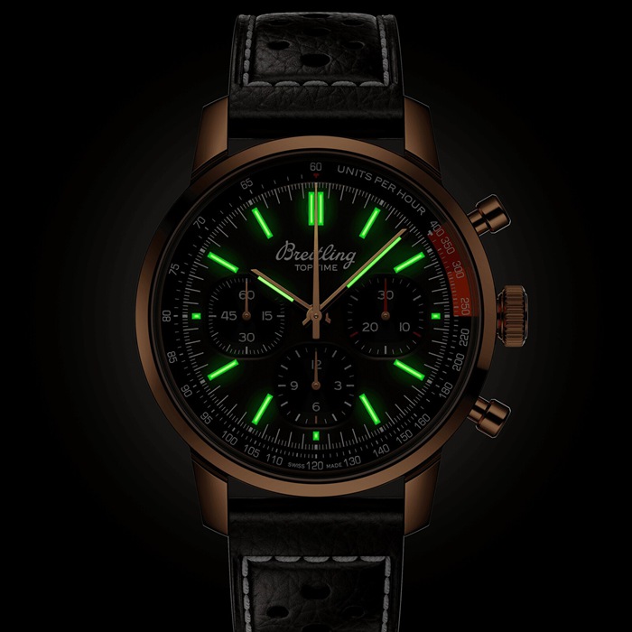Breitling Top Time B01 41mm Montre Homme Marron RB01761A1Q1X1 – Image 5