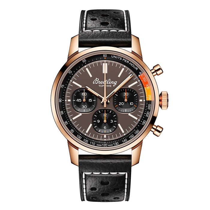 Breitling Top Time B01 41mm Montre Homme Marron RB01761A1Q1X1
