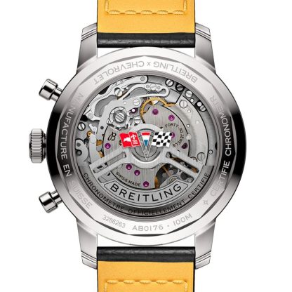 Breitling Top Time B01 Classic Cars Chevrolet Corvette 41mm Montre Homme AB01761A1K1X1 – Image 2