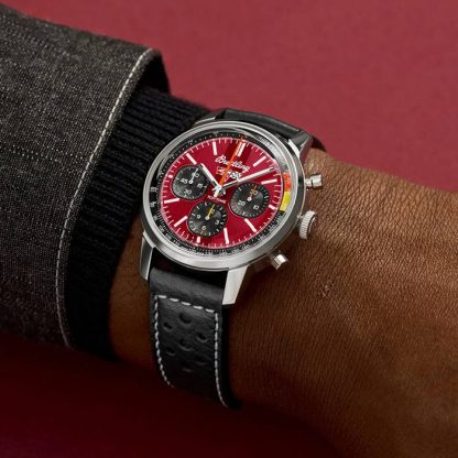 Breitling Top Time B01 Classic Cars Chevrolet Corvette 41mm Montre Homme AB01761A1K1X1 – Image 5