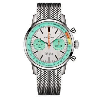 Breitling Top Time B01 Fausto Coppi 41mm Montre Homme Acier inoxydable AB01768A1A1A1