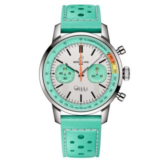 Breitling Top Time B01 Fausto Coppi 41mm Montre Hommes Cuir AB01768A1A1X1