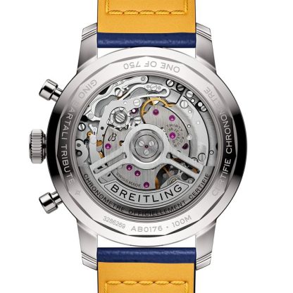 Breitling Top Time B01 Gino Bartali Montre homme 41mm cuir AB01767A1C1X1 – Image 2
