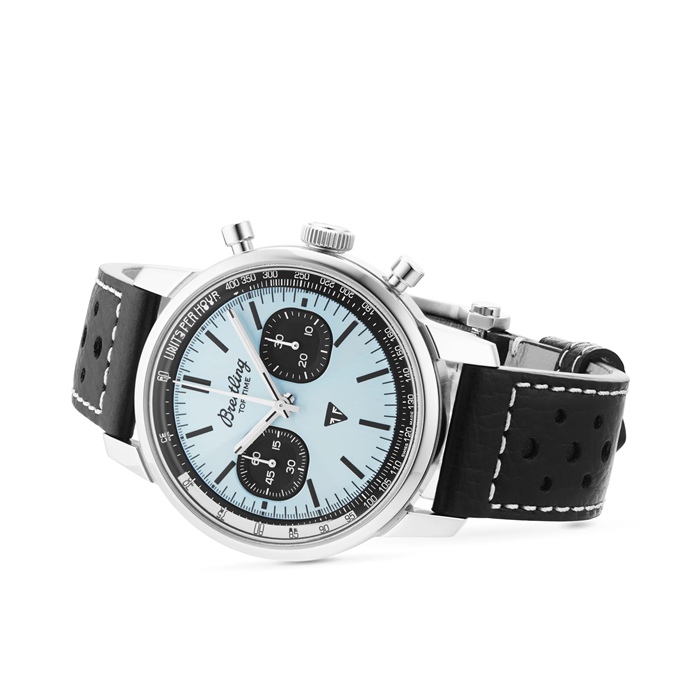 Breitling Top Time B01 Triumph 41mm Montre Homme Cuir AB01764A1C1X1 – Image 4