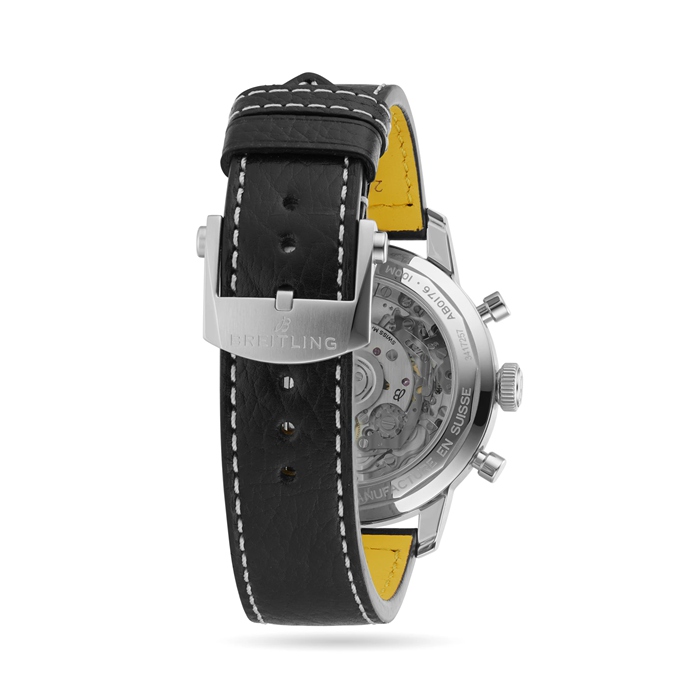 Breitling Top Time B01 Triumph 41mm Montre Homme Cuir AB01764A1C1X1 – Image 5