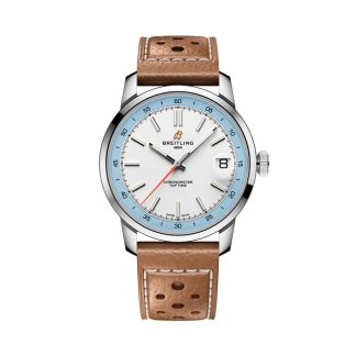 Breitling Top Time B31 38mm Montre Homme Blanc AB3113281A1X1