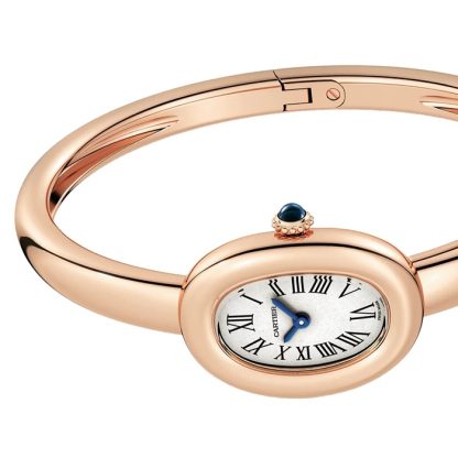 Cartier Baignoire De Cartier Montre Mini Modèle Taille 17 Mouvement Quartz Or Rose WGBA0036 – Image 4