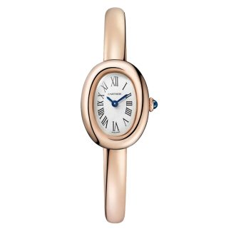 Cartier Baignoire De Cartier Montre Mini Modèle Taille 17 Mouvement Quartz Or Rose WGBA0036