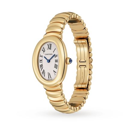 Cartier Montre Baignoire De Cartier Petit Modèle Mouvement à Quartz Or Jaune 18K WGBA0043 – Image 2