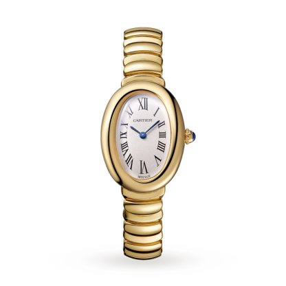 Cartier Montre Baignoire De Cartier Petit Modèle Mouvement à Quartz Or Jaune 18K WGBA0043