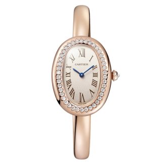 Cartier Montre Baignoire De Cartier Petit Modèle Taille 15 Mouvement Quartz Boîtier Or Rose WJBA0041