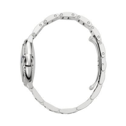 Cartier Montre Ballon Bleu De Cartier 33mm Mouvement Automatique Acier Diamants W4BB0028 – Image 4