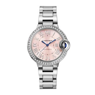 Cartier Montre Ballon Bleu De Cartier 33mm Remontage Automatique Boîtier Acier W4BB0037