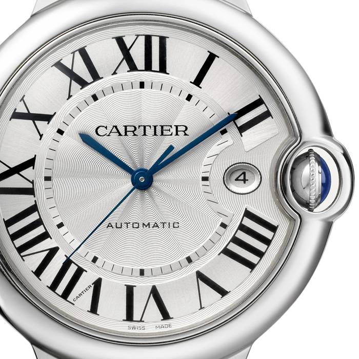 Cartier Montre Ballon Bleu De Cartier 42mm Acier Cuir WSBB0026 – Image 3