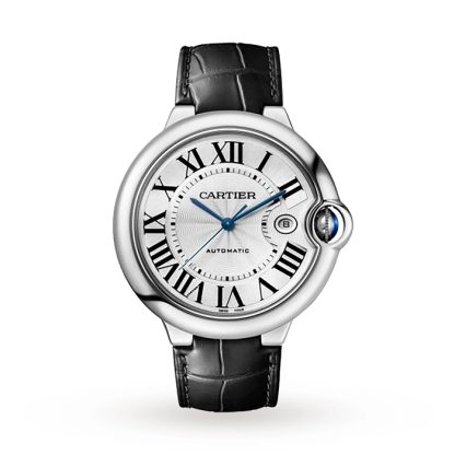 Cartier Montre Ballon Bleu De Cartier 42mm Acier Cuir WSBB0026