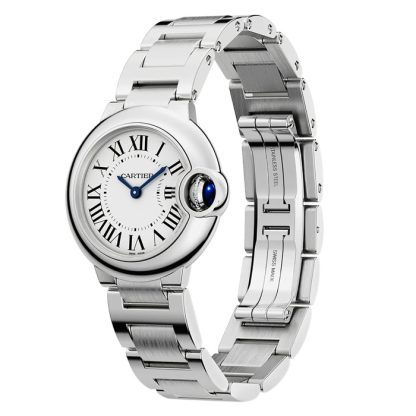 Cartier Montre Ballon Bleu de Cartier 28mm mouvement à quartz boîtier en acier WSBB0067 – Image 4