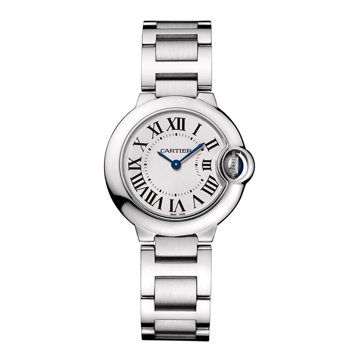 Cartier Montre Ballon Bleu de Cartier 28mm mouvement à quartz boîtier en acier WSBB0067