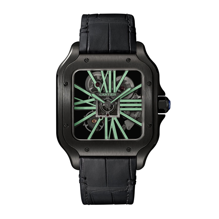 Cartier Santos De Cartier Montre squelette WHSA0009 – Image 2