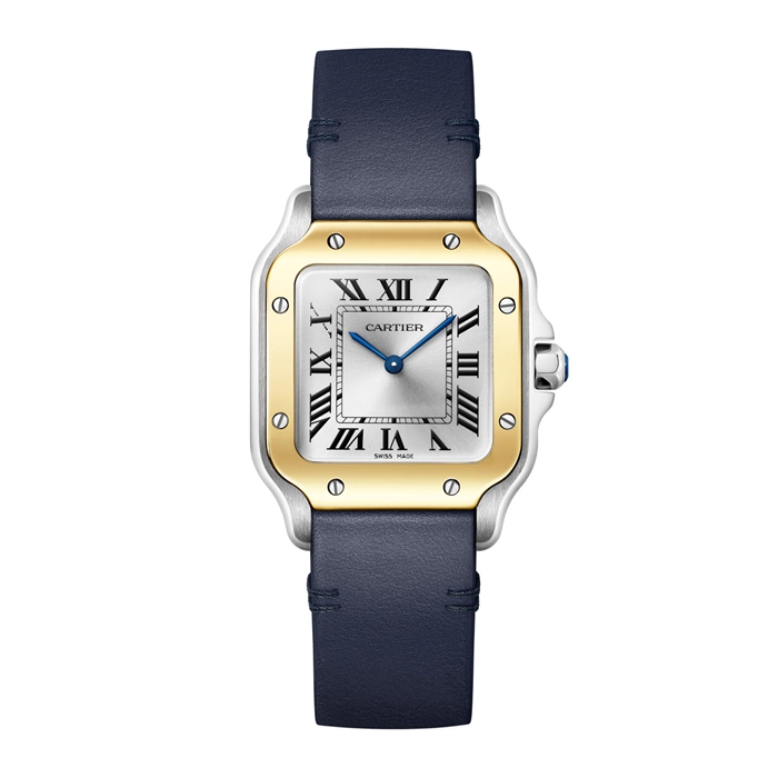 Cartier Santos De Cartier Petit Modèle Quartz Or Jaune Acier W2SA0033 – Image 2
