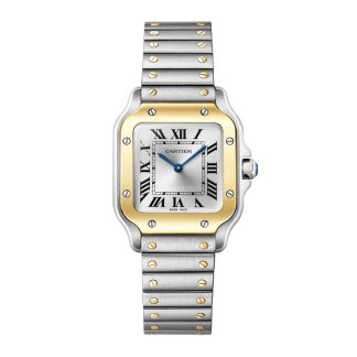Cartier Santos De Cartier Petit Modèle Quartz Or Jaune Acier W2SA0033