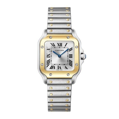 Cartier Santos De Cartier Petit Modèle Quartz Or Jaune Acier W2SA0033
