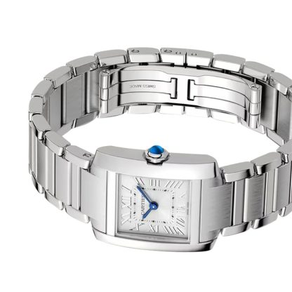 Cartier Tank Française Montre Petit Modèle Mouvement Quartz Acier WSTA0129 – Image 4