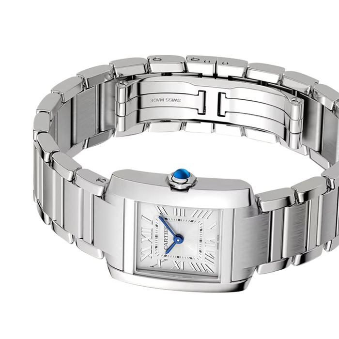 Cartier Tank Française Montre Petit Modèle Mouvement Quartz Acier WSTA0129 – Image 4