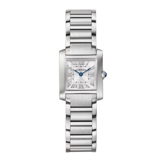 Cartier Tank Française Montre Petit Modèle Mouvement Quartz Acier WSTA0129