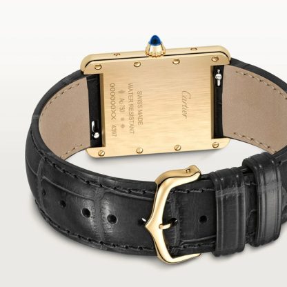Cartier Tank Louis Cartier Montre Grand Modèle Mouvement Quartz Or Jaune WGTA0067 – Image 3