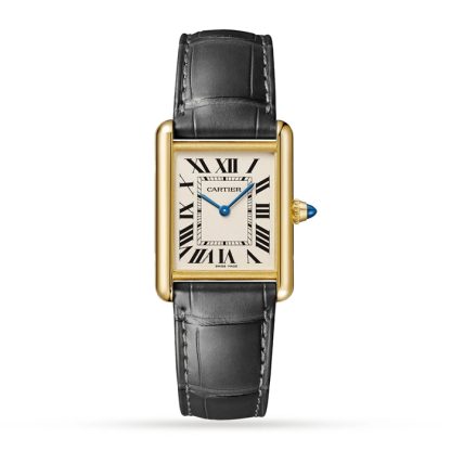 Cartier Tank Louis Cartier Montre Grand Modèle Mouvement Quartz Or Jaune WGTA0067