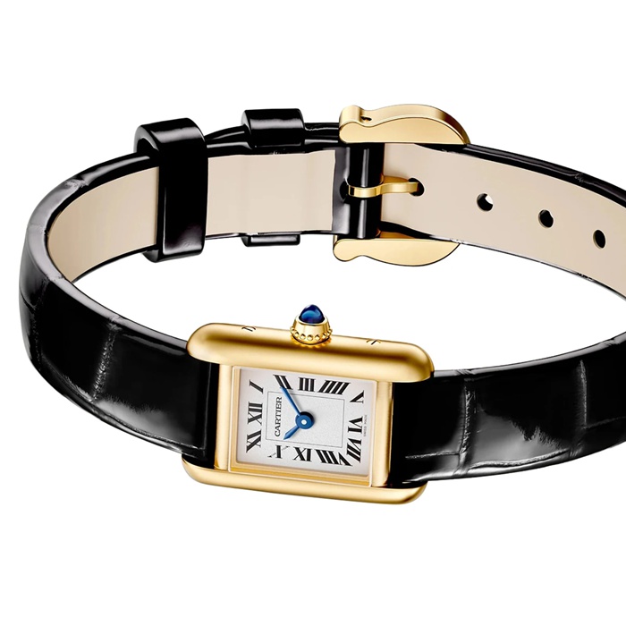 Cartier Tank Louis Cartier Montre Mini Model Mouvement Quartz Boitier Or Jaune WGTA0352 – Image 3